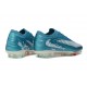 Botas y Zapatillas de Futbol Nike Phantom 6 Low Elite FG Azul turquesa Blanco