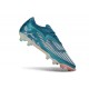 Botas y Zapatillas de Futbol Nike Phantom 6 Low Elite FG Azul turquesa Blanco