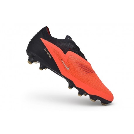 Botas y Zapatillas de Futbol Nike Phantom 6 Low Elite FG Brt Carmesí Desenfoque Negro