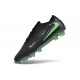 Botas y Zapatillas de Futbol Nike Phantom 6 Low Elite FG Negro Verde Espejismo