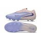 Botas y Zapatillas de Futbol Nike Phantom 6 Low Elite FG Azul lavanda Rosa pálido 