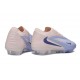 Botas y Zapatillas de Futbol Nike Phantom 6 Low Elite FG Azul lavanda Rosa pálido 