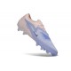 Botas y Zapatillas de Futbol Nike Phantom 6 Low Elite FG Azul lavanda Rosa pálido 