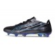 Tacos de Futbol adidas F50 Hyperfast Evo FG Negro Core Azul Lucid Ray