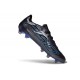 Tacos de Futbol adidas F50 Hyperfast Evo FG Negro Core Azul Lucid Ray