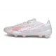 Tacos de Futbol adidas F50 Hyperfast Evo FG Blanco Rosa