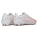 Tacos de Futbol adidas F50 Hyperfast Evo FG Blanco Rosa