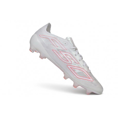 Tacos de Futbol adidas F50 Hyperfast Evo FG Blanco Rosa