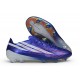 Tacos de Futbol adidas F50 Hyperfast Evo FG Violeta Blanco