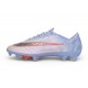 Zapatillas de Futbol Nike Zoom Mercurial Superfly XI Elite FG Azul Blanco Naranja