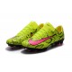 Baratas Botas de fútbol Nike Mercurial Vapor XI FG Amarillo Rosa