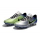 Baratas Botas de fútbol Nike Mercurial Vapor XI FG Plateado Azul