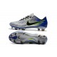 Baratas Botas de fútbol Nike Mercurial Vapor XI FG Plateado Azul