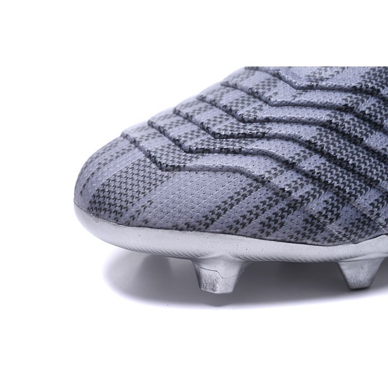Espectador rumor Dar una vuelta Nuevo Zapatillas de fútbol Adidas Predator 18+ FG Pogba Gris Rojo