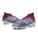 Nuevo Zapatillas de fútbol Adidas Predator 18+ FG Pogba Gris Rojo