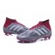 Nuevo Zapatillas de fútbol adidas Predator 18.1 FG Pogba Gris Rojo