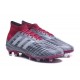 Nuevo Zapatillas de fútbol adidas Predator 18.1 FG Pogba Gris Rojo