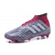 Nuevo Zapatillas de fútbol adidas Predator 18.1 FG Pogba Gris Rojo