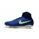 Zapatillas de fútbol Nike Magista Obra II FG Azul Verde