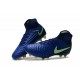Zapatillas de fútbol Nike Magista Obra II FG Azul Verde