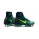Zapatillas de fútbol Nike Magista Obra II FG Rio Volt Obsidiana Jade claro