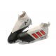 Baratas Botas de fútbol adidas Ace 17+ Purecontrol FG Gris Rojo Negro