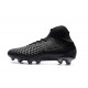 Botas de fútbol Nike Magista Obra II FG - Tacos de futbol Todo Negro