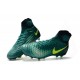 Zapatillas de fútbol Nike Magista Obra II FG Rio Volt Obsidiana Jade claro