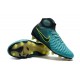 Nuevo Baratas Botas de fútbol Nike Magista Obra 2 FG Azul Voltio Negro
