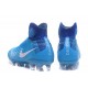 Botas de fútbol Nike Magista Obra II FG - Tacos de futbol Azul Blanco