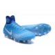Botas de fútbol Nike Magista Obra II FG - Tacos de futbol Azul Blanco