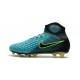 Nuevo Baratas Botas de fútbol Nike Magista Obra 2 FG Azul Voltio Negro