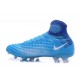 Botas de fútbol Nike Magista Obra II FG - Tacos de futbol Azul Blanco