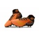 Nuevo Baratas Botas de fútbol Nike Magista Obra 2 FG Naranja Amarillo Negro