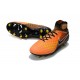 Nuevo Baratas Botas de fútbol Nike Magista Obra 2 FG Naranja Amarillo Negro
