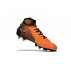 Nuevo Baratas Botas de fútbol Nike Magista Obra 2 FG Naranja Amarillo Negro