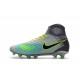 Botas de fútbol Nike Magista Obra II FG - Tacos de futbol Verde Gris Negro