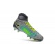 Botas de fútbol Nike Magista Obra II FG - Tacos de futbol Verde Gris Negro