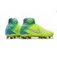 Zapatillas de fútbol Nike Magista Obra II FG Volt Blanco Azul cloro