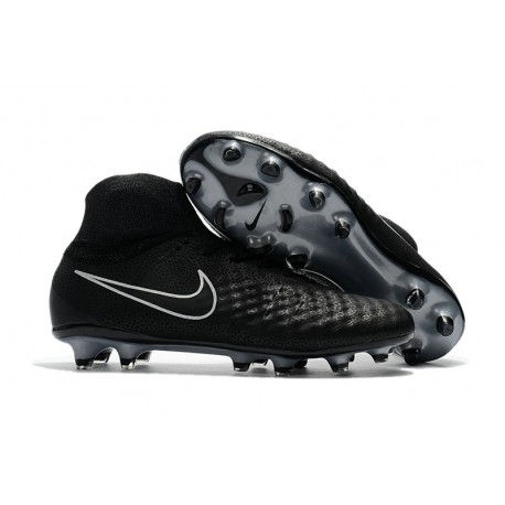 Botas de fútbol Nike Magista Obra II FG - Tacos de futbol Nero