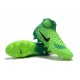 Nuevo Baratas Botas de fútbol Nike Magista Obra 2 FG Verde Negro