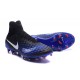 Zapatillas de fútbol Nike Magista Obra II FG Negro Azul Blanco