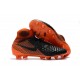 Botas de fútbol Nike Magista Obra II FG - Tacos de futbol Negro Blanco Rojo