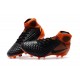 Botas de fútbol Nike Magista Obra II FG - Tacos de futbol Negro Blanco Rojo