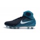 Nuevo Baratas Botas de fútbol Nike Magista Obra 2 FG Blanco Azul Negro