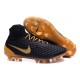 Nuevo Baratas Botas de fútbol Nike Magista Obra 2 FG Negro Oro