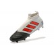 Baratas Botas de fútbol adidas Ace 17+ Purecontrol FG Gris Rojo Negro