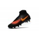Zapatillas de fútbol Nike Magista Obra II FG Negro Naranja