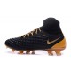 Nuevo Baratas Botas de fútbol Nike Magista Obra 2 FG Negro Oro