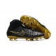 Botas de fútbol Nike Magista Obra II FG - Tacos de futbol Oro Negro
